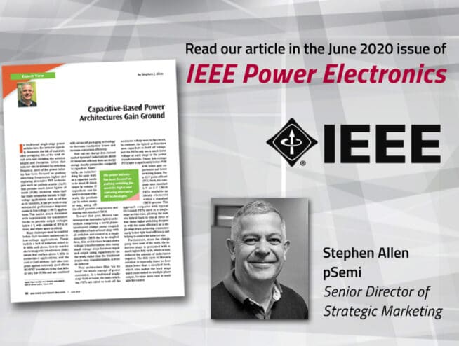 Capacitive-Based Power Architectures Gain Ground - The June issue of IEEE