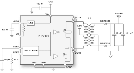 Isolated DC-DC Switching Regulator